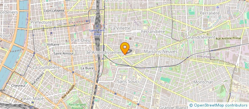 localisation de l'entreprise MONSIEUR MATTHIEU GOLSENNE  LYON