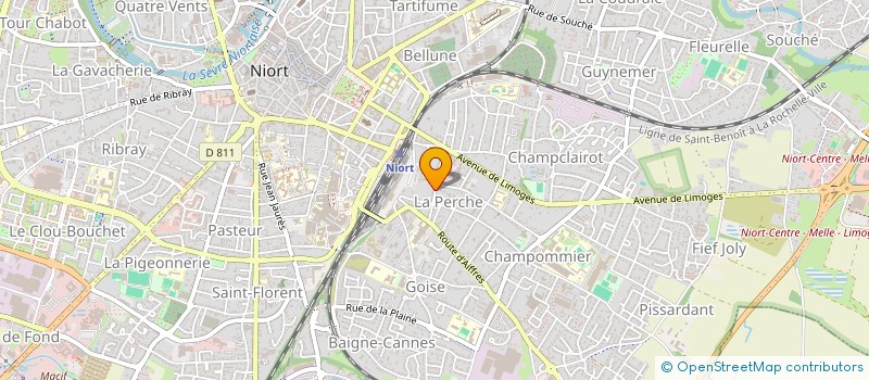 localisation de l'entreprise MONSIEUR MATTHIEU GONZALEZ à NIORT