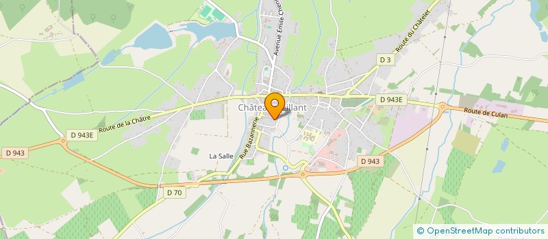 localisation de l'entreprise MONSIEUR MATTHIEU GOUBY à CHATEAUMEILLANT
