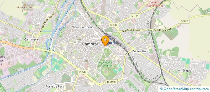 localisation de l'entreprise MONSIEUR MATTHIEU GOY  AMIENS