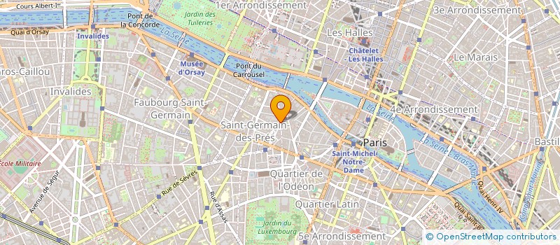 localisation de l'entreprise MONSIEUR MATTHIEU GRAMBERT  PARIS