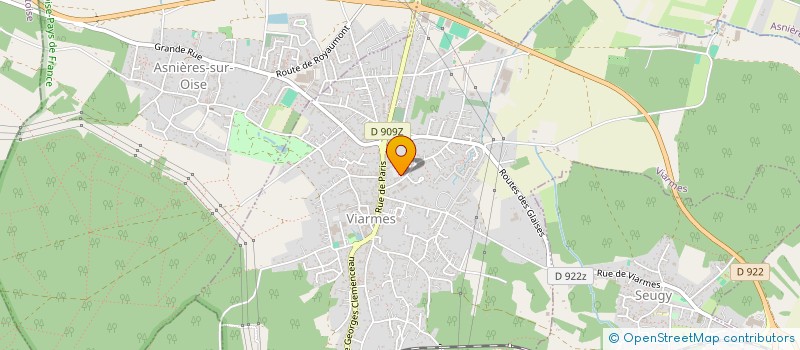 localisation de l'entreprise MONSIEUR MATTHIEU GRANDCHAMP  VIARMES