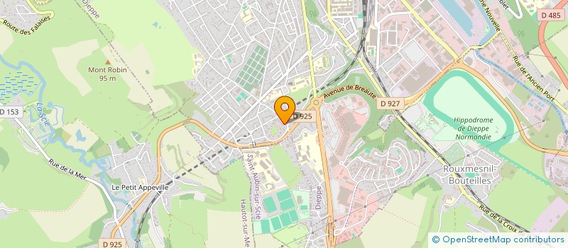 localisation de l'entreprise MONSIEUR MATTHIEU GRANDSIR  DIEPPE