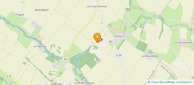 localisation de l'entreprise MONSIEUR MATTHIEU GRASSET  BAZOGES-EN-PAREDS