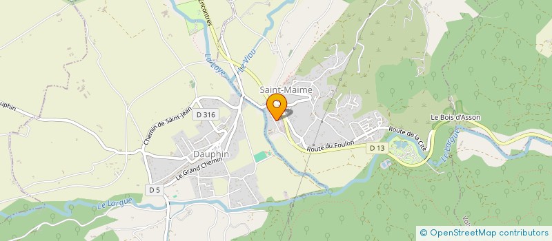 localisation de l'entreprise MONSIEUR MATTHIEU GRATTARD  SAINT-MAIME