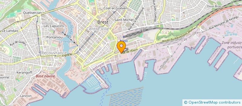localisation de l'entreprise MONSIEUR MATTHIEU GRECO à BREST