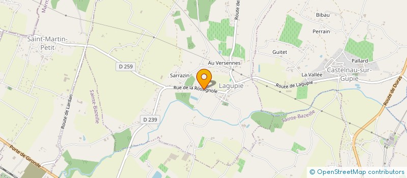 localisation de l'entreprise MONSIEUR MATTHIEU GRENIER  MEILHAN-SUR-GARONNE