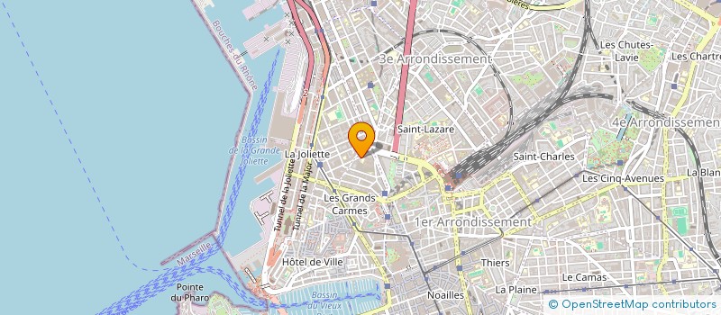 localisation de l'entreprise MONSIEUR MATTHIEU GRIFFOIN  MARSEILLE