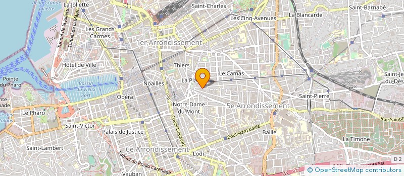 localisation de l'entreprise MONSIEUR MATTHIEU GROSJEAN à MARSEILLE