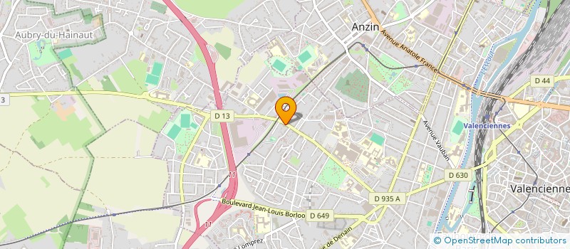 localisation de l'entreprise MONSIEUR MATTHIEU GROSSEL  VALENCIENNES