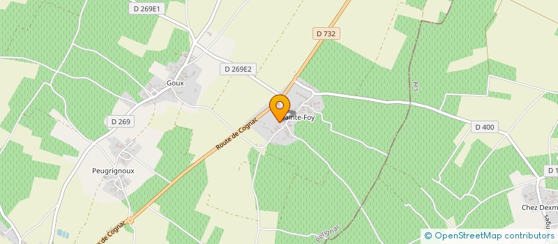 localisation de l'entreprise MONSIEUR MATTHIEU GUELIN à PERIGNAC