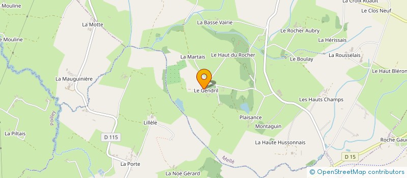 localisation de l'entreprise MONSIEUR MATTHIEU GUERIN à MELLE
