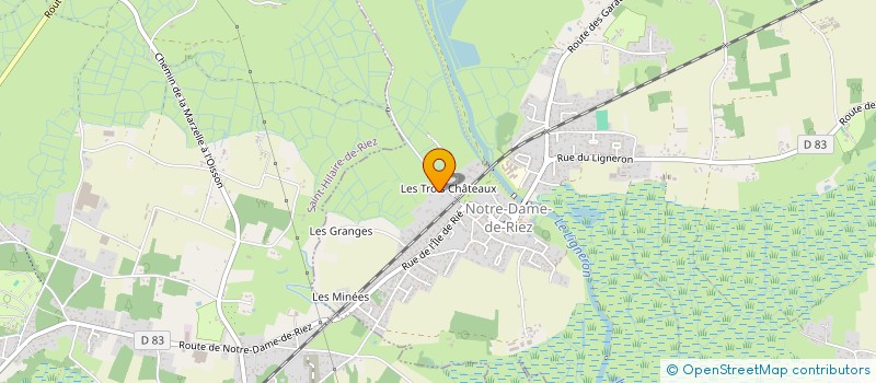 localisation de l'entreprise MONSIEUR MATTHIEU GUERIN  NOTRE-DAME-DE-RIEZ