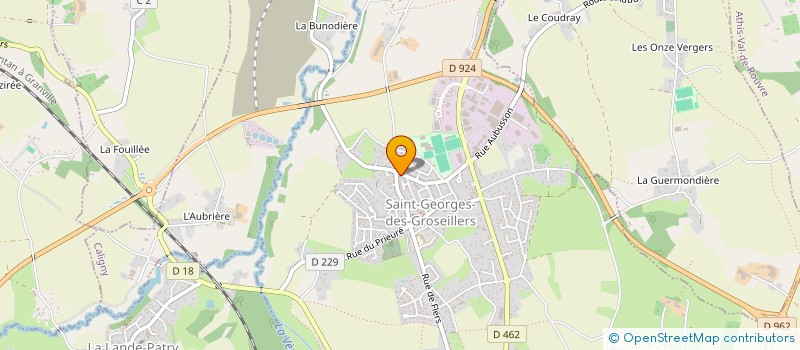 localisation de l'entreprise MONSIEUR MATTHIEU GUERIN à SAINT-GEORGES-DES-GROSEILLERS