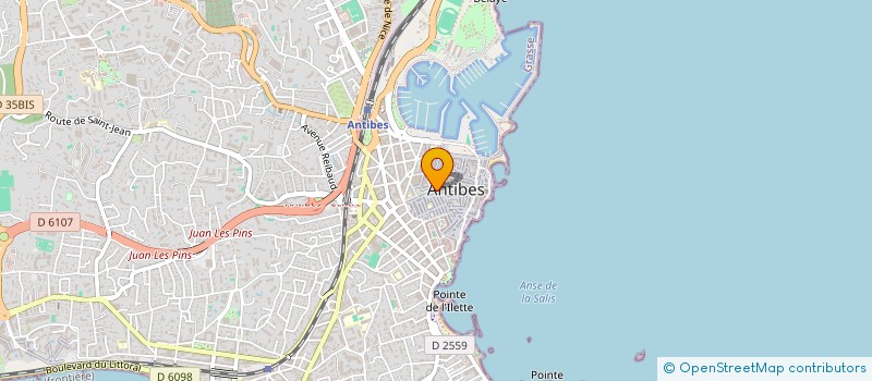 localisation de l'entreprise MONSIEUR MATTHIEU GUILLAUME  ANTIBES