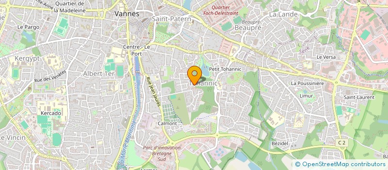 localisation de l'entreprise MONSIEUR MATTHIEU GUILLERMIC à VANNES