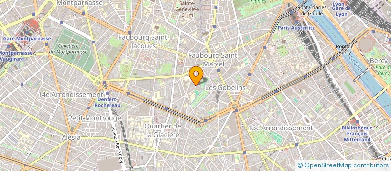 localisation de l'entreprise MONSIEUR MATTHIEU GUILLOTEAU BAILLON  PARIS