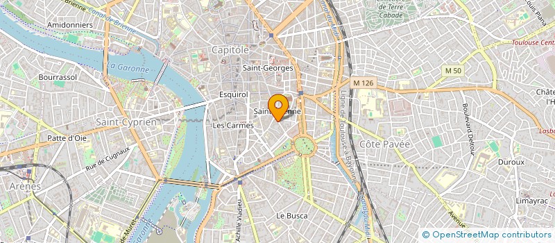 localisation de l'entreprise MONSIEUR MATTHIEU GUIMIER à TOULOUSE