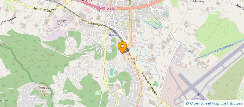 localisation de l'entreprise MONSIEUR MATTHIEU HAMONIAUX à HYERES