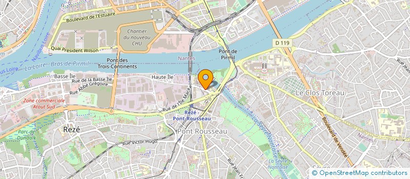 localisation de l'entreprise MONSIEUR MATTHIEU HANNEBICQUE à NANTES