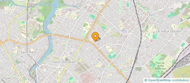 localisation de l'entreprise MONSIEUR MATTHIEU HAUDEBOURG  NANTES