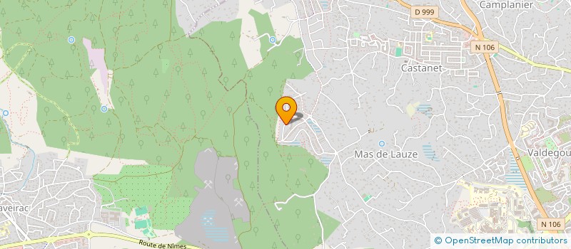 localisation de l'entreprise MONSIEUR MATTHIEU HEBRARD  NIMES