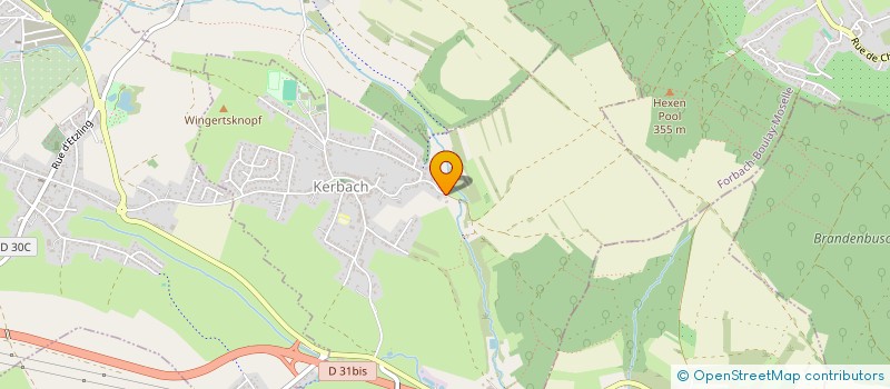 localisation de l'entreprise MONSIEUR MATTHIEU HELBOURG  KERBACH