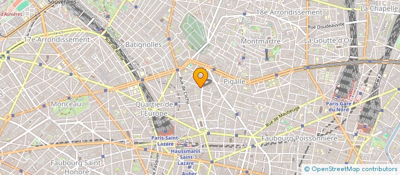 localisation de l'entreprise MONSIEUR MATTHIEU HELIE  PARIS