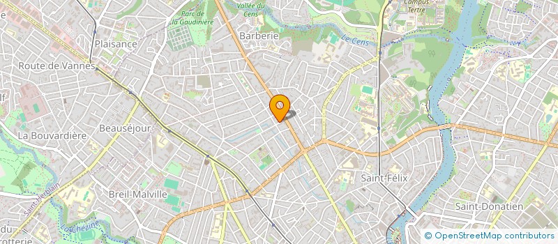 localisation de l'entreprise MONSIEUR MATTHIEU HENRY D'AULNOIS  NANTES