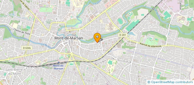 localisation de l'entreprise MONSIEUR MATTHIEU HERVE  MONT-DE-MARSAN