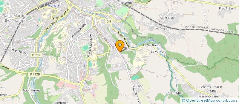 localisation de l'entreprise MONSIEUR MATTHIEU HERVE à PLOURIN-LES-MORLAIX
