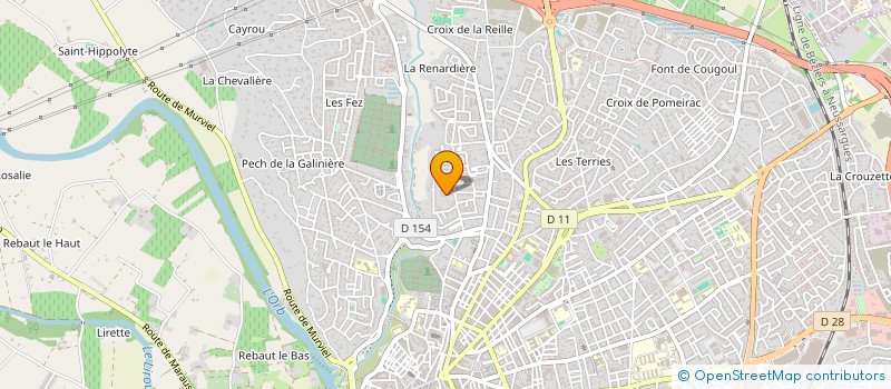 localisation de l'entreprise MONSIEUR MATTHIEU HOAREAU à BEZIERS