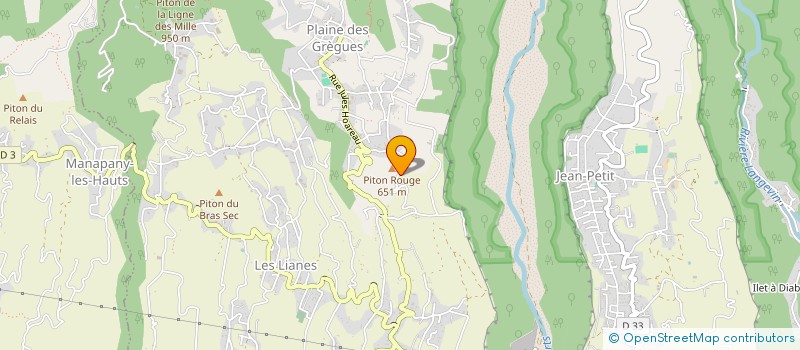 localisation de l'entreprise MONSIEUR MATTHIEU HOAREAU  SAINT-JOSEPH