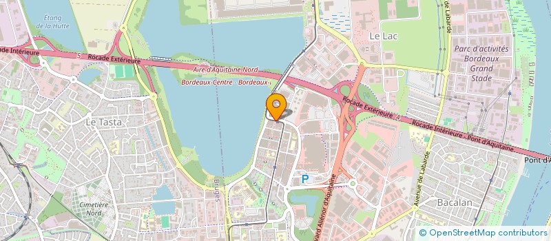 localisation de l'entreprise MONSIEUR MATTHIEU HONORE  BORDEAUX