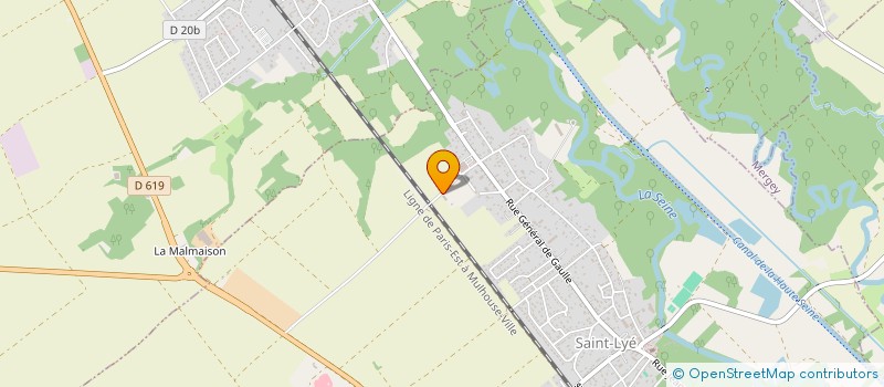 localisation de l'entreprise MONSIEUR MATTHIEU HORNBECK  SAINT-LYE