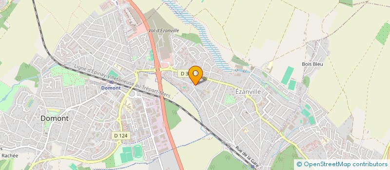 localisation de l'entreprise MONSIEUR MATTHIEU HUAN  EZANVILLE