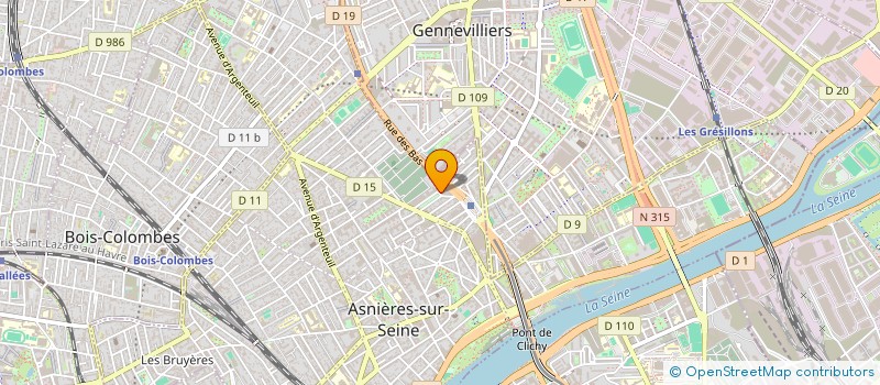 localisation de l'entreprise MONSIEUR MATTHIEU IGLESIAS  ASNIERES-SUR-SEINE