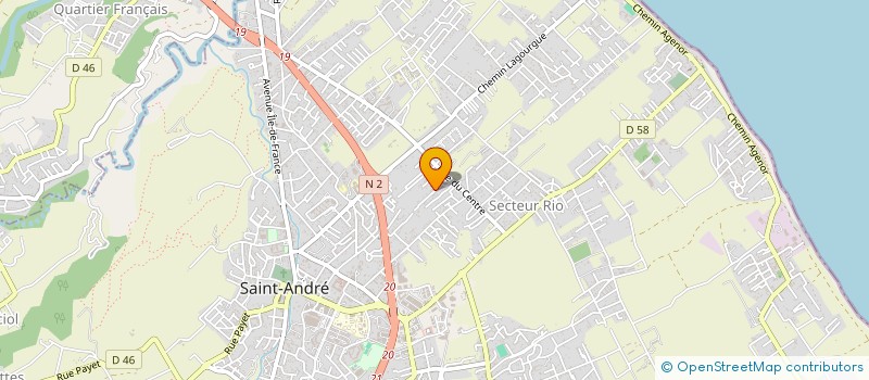 localisation de l'entreprise MONSIEUR MATTHIEU IMIZA  SAINT-ANDRE