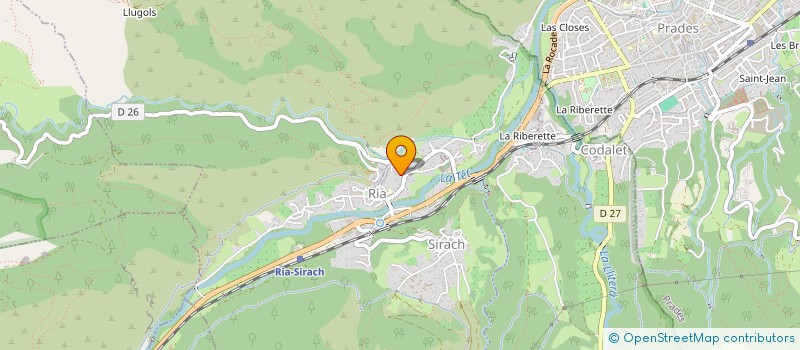 localisation de l'entreprise MONSIEUR MATTHIEU ISABEL  RIA-SIRACH