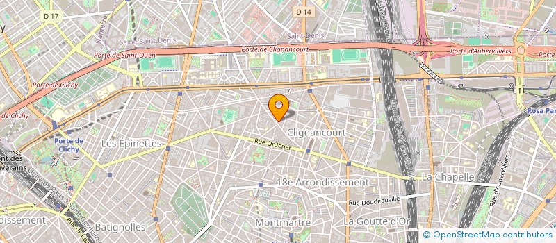 localisation de l'entreprise MONSIEUR MATTHIEU JACOBS  PARIS