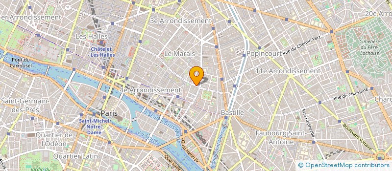 localisation de l'entreprise MONSIEUR MATTHIEU JACQUIER  PARIS