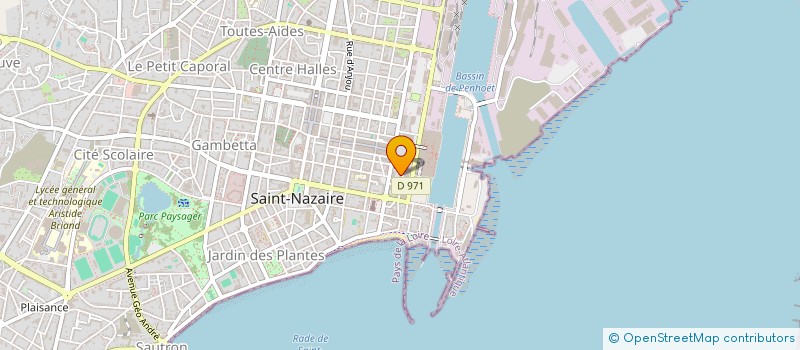 localisation de l'entreprise MONSIEUR MATTHIEU JACTEL  SAINT-NAZAIRE