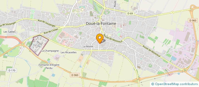 localisation de l'entreprise MONSIEUR MATTHIEU JAUFFRAUD  DOUE-EN-ANJOU