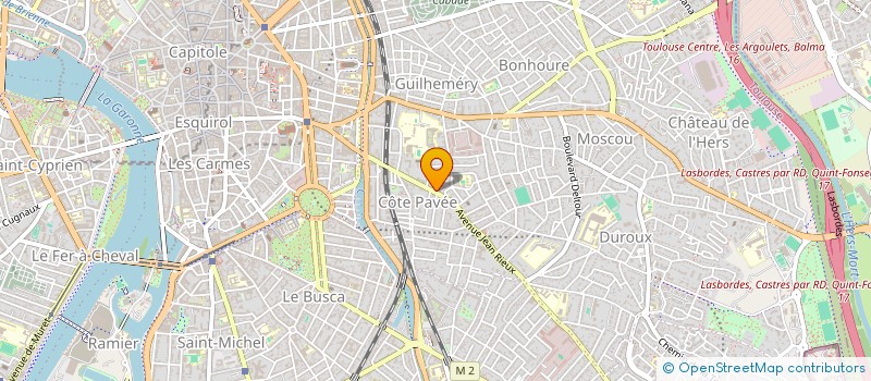 localisation de l'entreprise MONSIEUR MATTHIEU JAVELLE à TOULOUSE