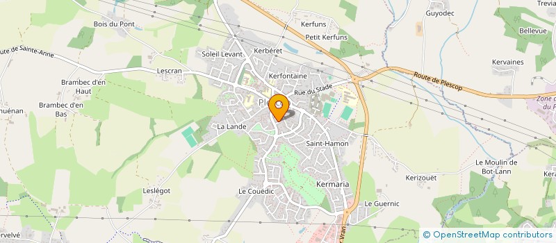 localisation de l'entreprise MONSIEUR MATTHIEU JOCTEUR-MONROZIER  PLESCOP