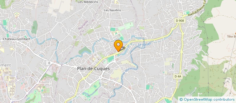 localisation de l'entreprise MONSIEUR MATTHIEU JOLY  PLAN-DE-CUQUES