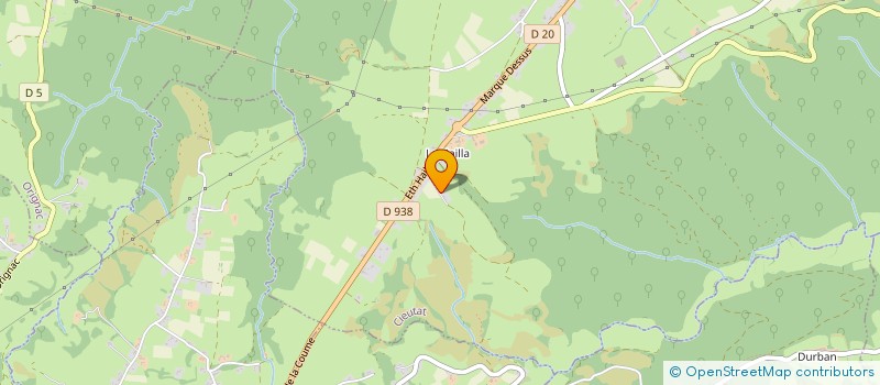 localisation de l'entreprise MONSIEUR MATTHIEU JONDREVILLE  CIEUTAT