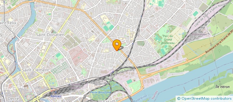 localisation de l'entreprise MONSIEUR MATTHIEU JOUBERT à NANTES