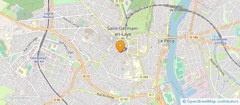 localisation de l'entreprise MONSIEUR MATTHIEU JULIAN  SAINT-GERMAIN-EN-LAYE