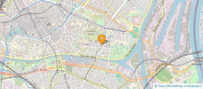 localisation de l'entreprise MONSIEUR MATTHIEU KAHN à STRASBOURG